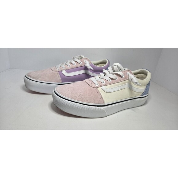 Vans Old Skool 80s Color Block G Sz 5.5 Shoes Blue, Green, Yellow, Purple W Sz 7 - Picture 1 of 2